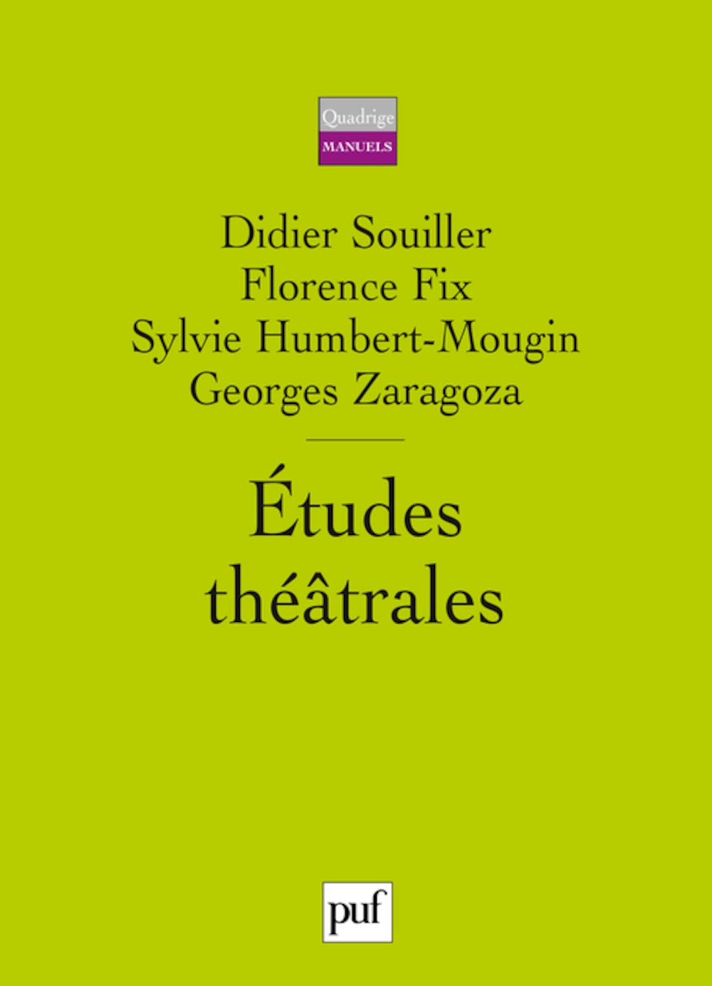 Etudes theatrales / Romans et litterature