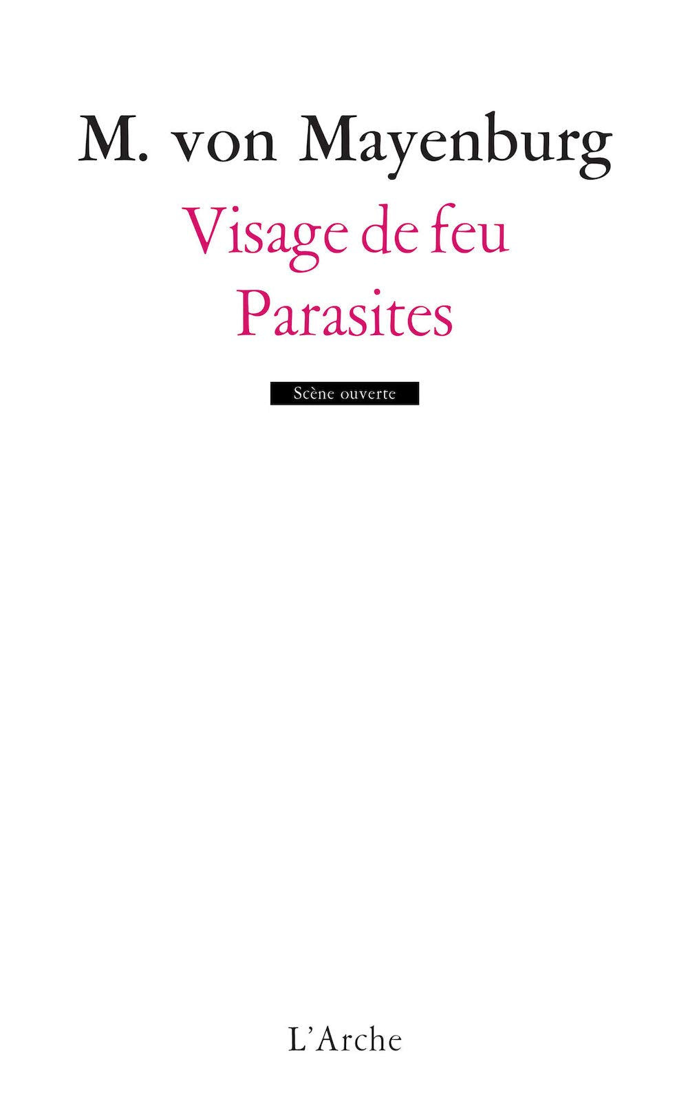 Visages de feu Paras / Romans et litterature