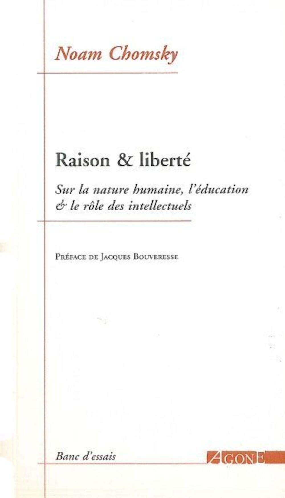 Raison & liberte: Su / Sciences humaines