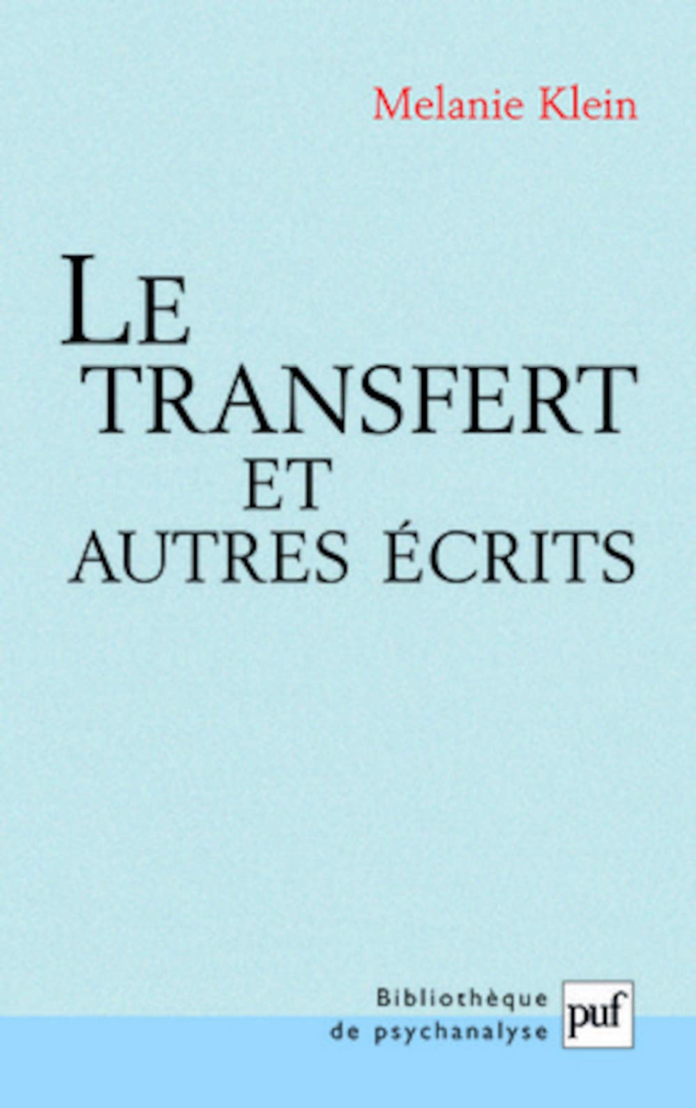 Le Transfert et autr / Sciences humaines