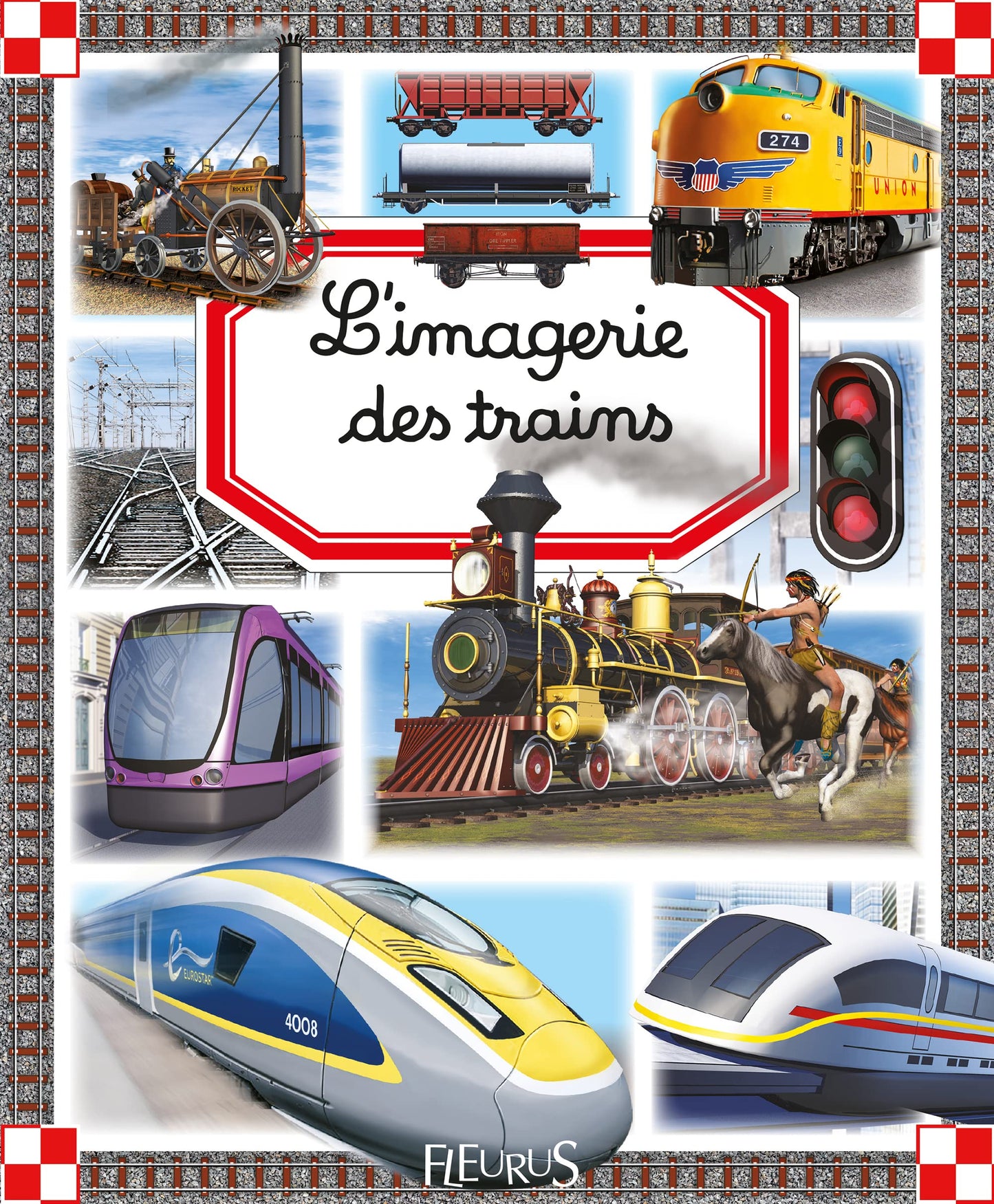 L'imagerie des train / Livres pour enfants