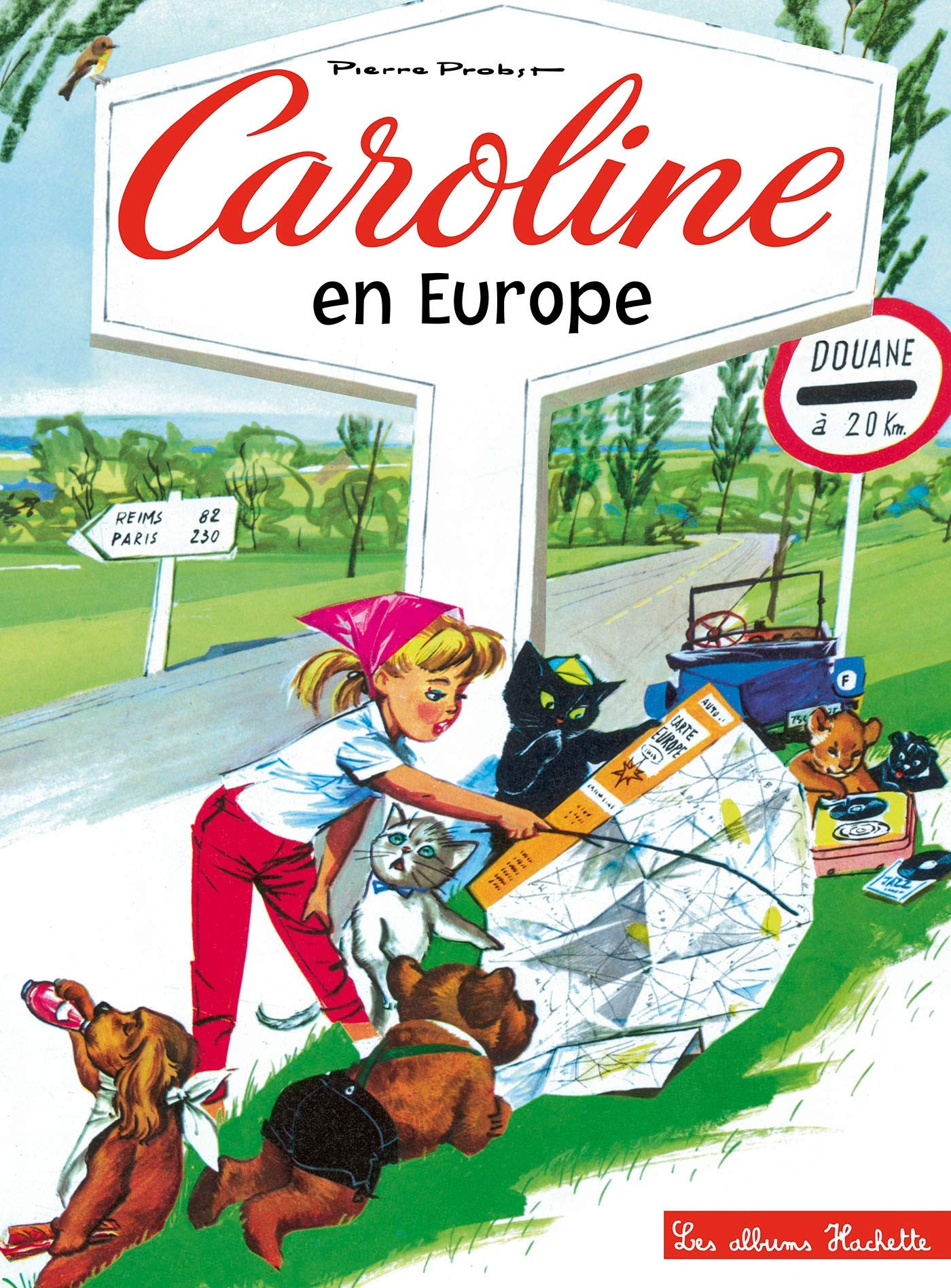 Caroline en Europe / Livres pour enfants