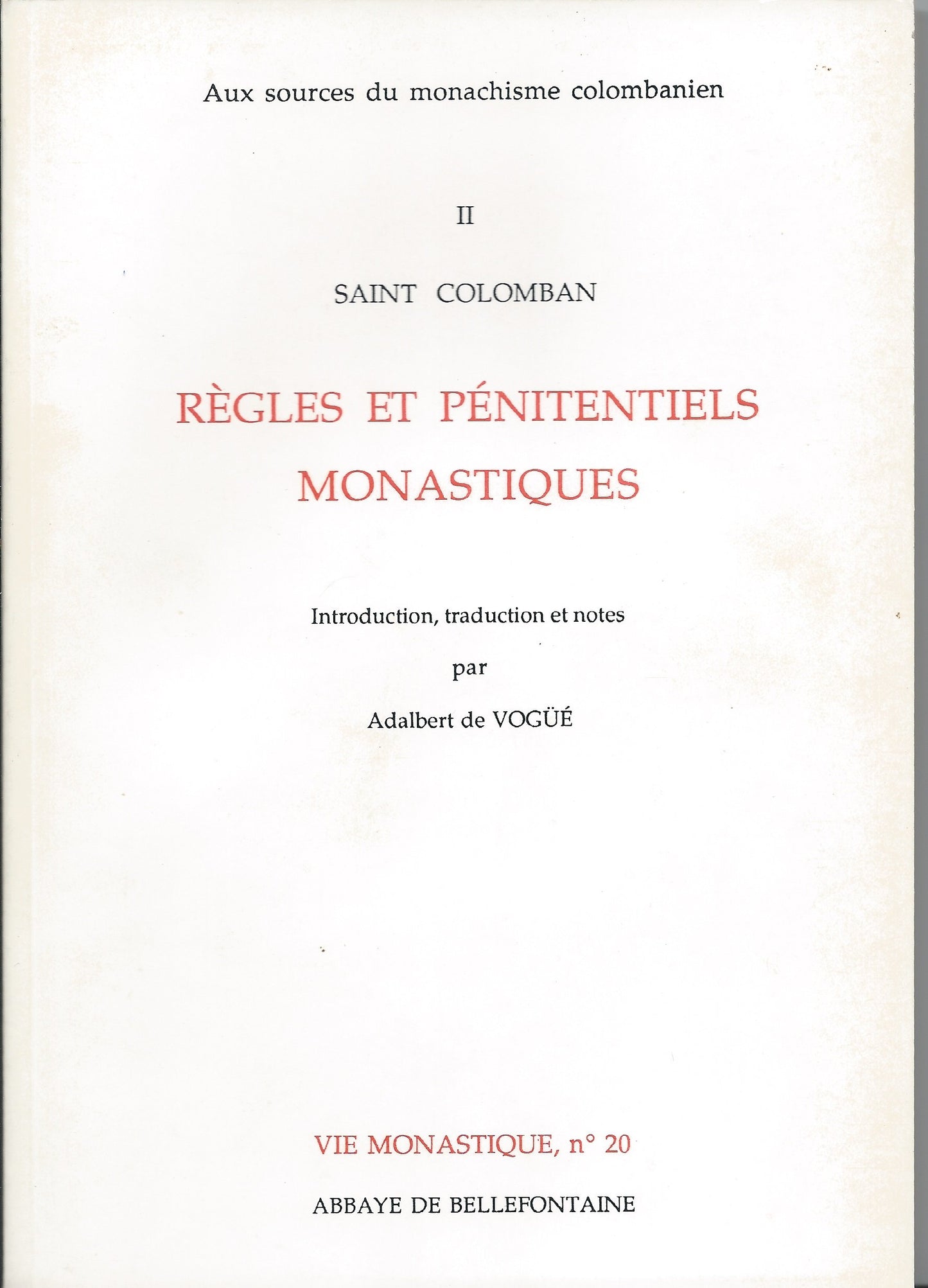Regles et penitentie / Religions et Spiritualites
