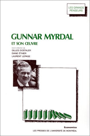 Gunnar myrdal et son / Etudes superieures