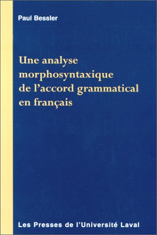 Une analyse morphosy / Romans et litterature