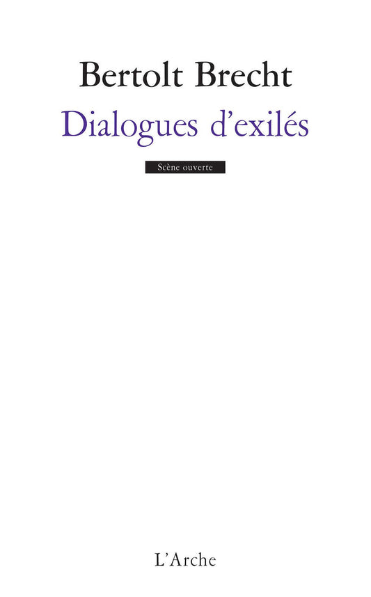 Dialogues d'exiles / Romans et litterature