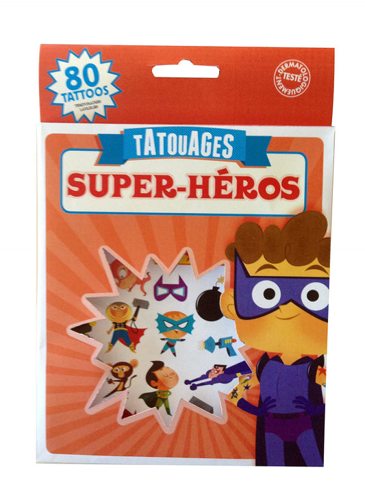 Tatouages Super-hero / Livres pour enfants