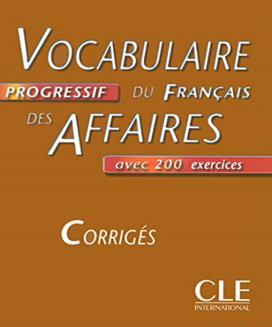 CORRIGES VOCABULAIRE / Reference