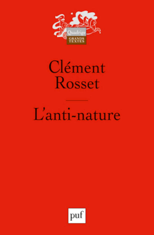 L'anti-nature: Eleme / Sciences humaines