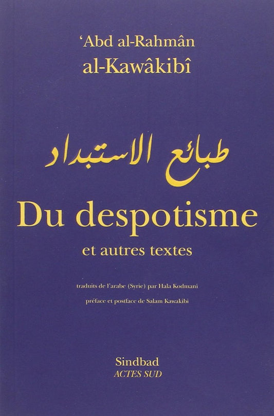 Du despotisme et aut / Religions et Spiritualites