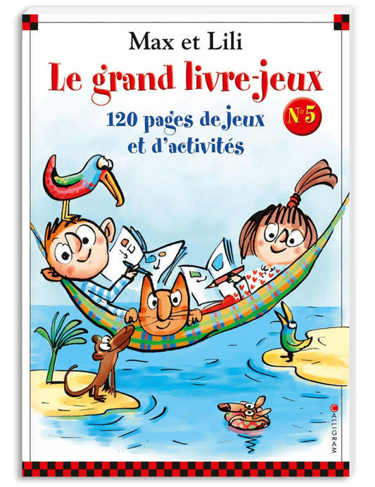 Le grand livre-jeux  / Livres pour enfants