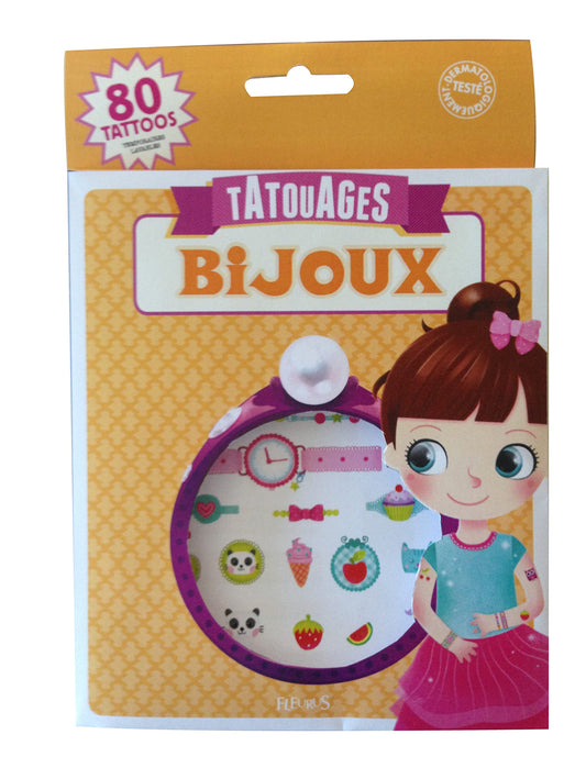 Tatouages Bijoux: 80 / Livres pour enfants