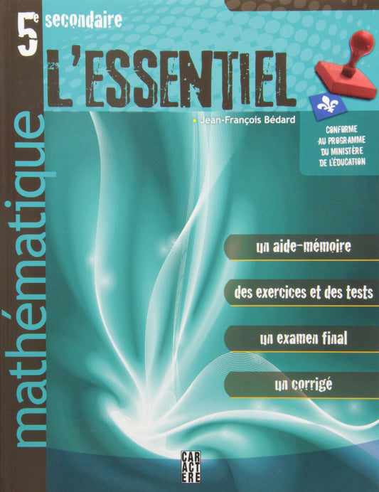 5e secondaire mathem / Sciences, Techniques et Medecine