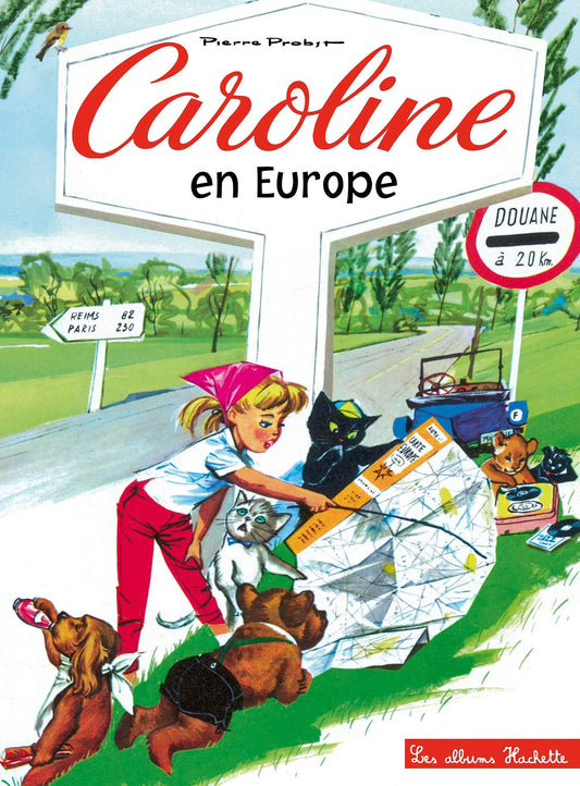 Caroline en Europe / Livres pour enfants